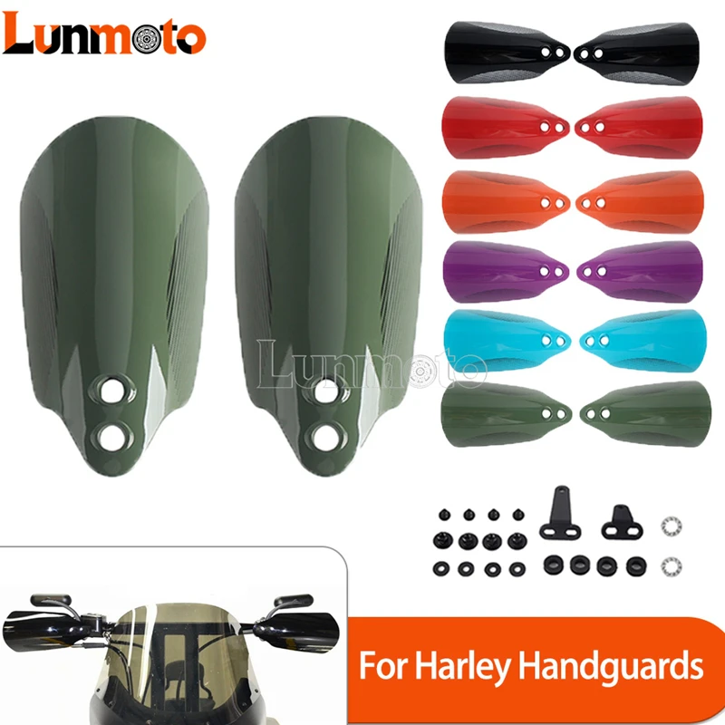 Multi-color Handguard Wind Deflector Windproof For Harley Touring Road Glide Road King Electra Glide 21-25 FLTRXSE FLHTKSE 21-23