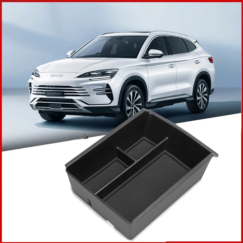 

For BYD Song PLUS 2023 2024 2025 Central Control Armrest Box Storage Box Accessories Wireless Charging Silicone Protective Pad