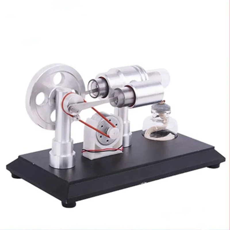 Stirling Engine Generator Model DIY Physics Experiment Power Generation Model Creative Gift Toy Engine