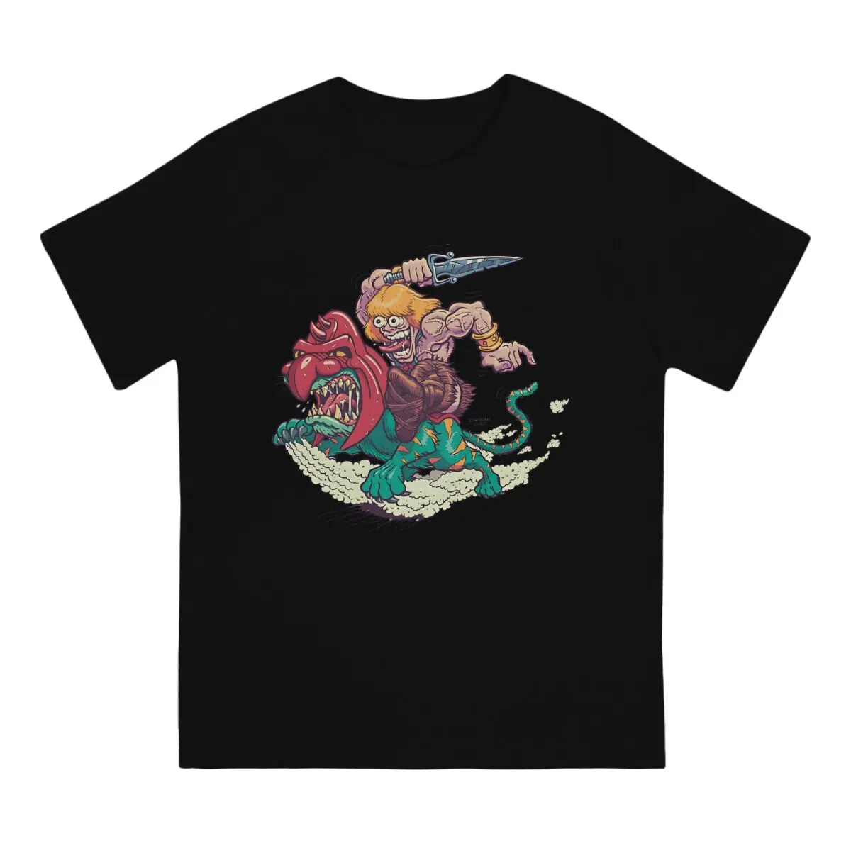He Newest TShirts RAT FINK Cartoon Men Style Pure Cotton Tops T Shirt O Neck