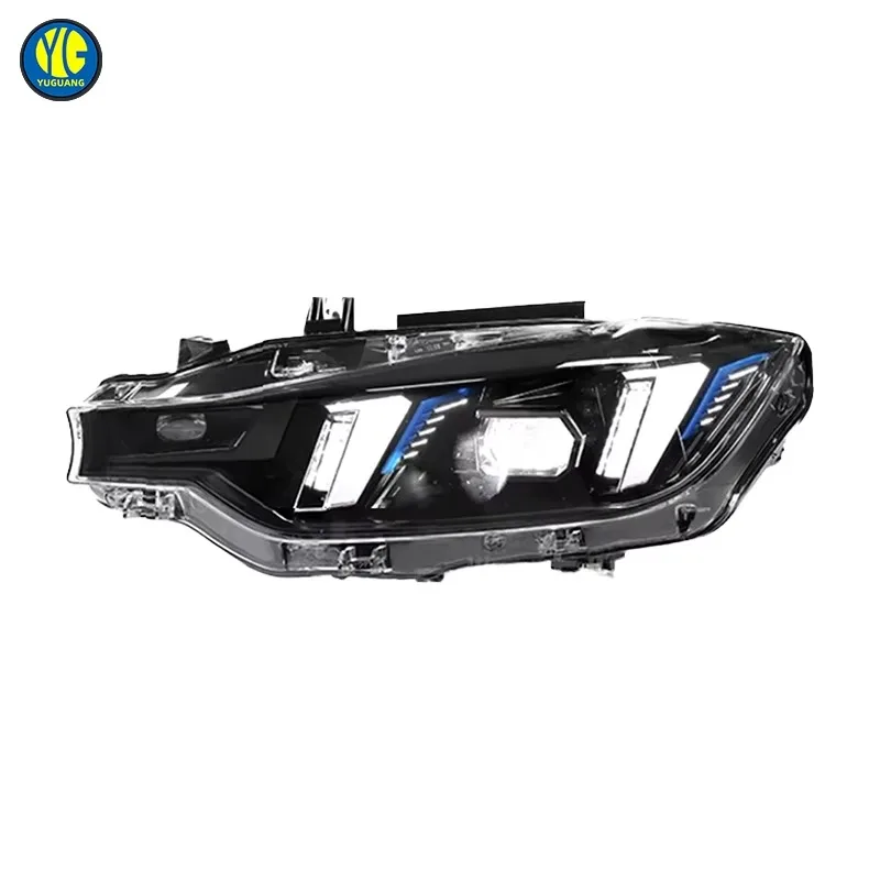 White Yellow Dual DRL LED Front Headlight Halogen Upgrade Parts