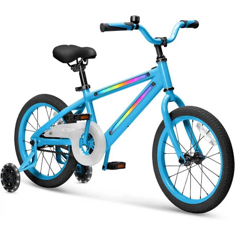 AQJetson Rider Kids' -up Unisex Bike,LED up Frame,3 Different Light Modes