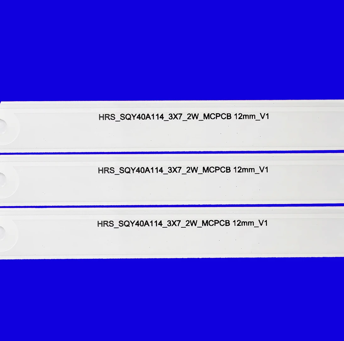 HRS_SQY40A114_3X7_2W_MCPCB 12MM_V1 لـ RCA RLDED4016A-H AKTV4030 EX-40FS007B 40LFA19S 40LFN19S ET-40FHD18S-T2 QT40NX73 AGL 390114