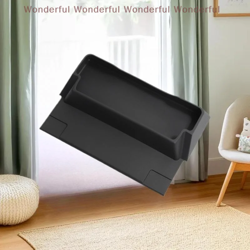 ملحقات السيارات الممتازة لـ Juniper 2025 Model Y: صندوق وحدة التحكم بمسند الذراع المركزي ومنظم صينية زجاجية #2