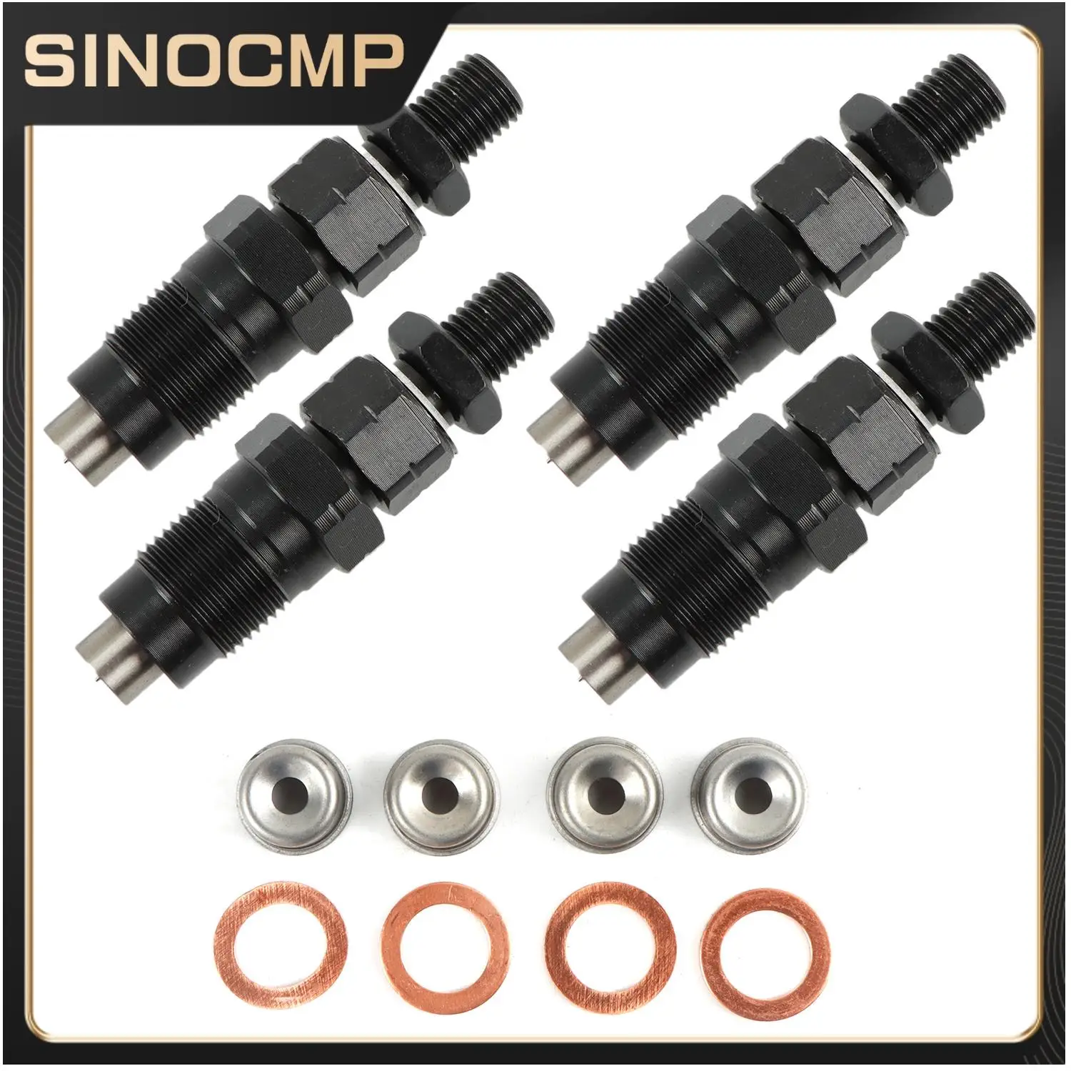 

4x Diesel Fuel Injectors 093400-7040 for Toyota Hilux Surf Prado 1KZ-TE 3.0 L Engine Parts Fuel Supply System Fuel Pumps NEW