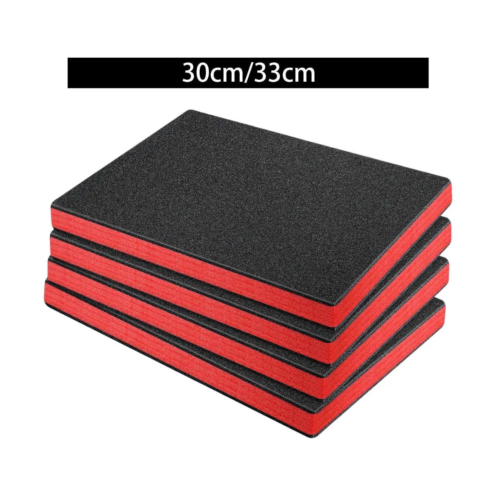 4Pcs Tool Box Foam Inserts Tool Box Liner for Camera Case Transport Padding