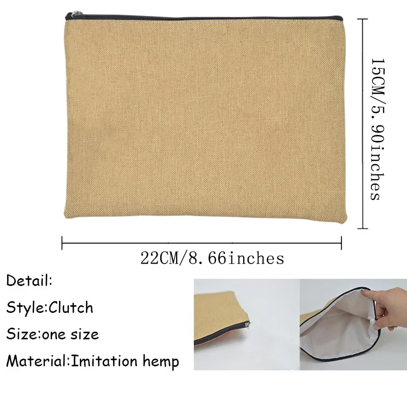 Women\'s DIY Linen makeup Bags Lipstick Bag Summer Beach Vintage Wallet Handbag Bag LovelyPurse Wallet Fashion Cute Beach BAG