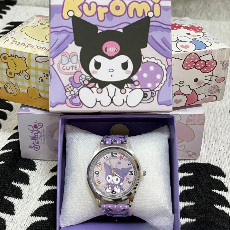 حار بيع جديد لطيف سانريو الكرتون الأطفال ساعة كوارتز ساعة الفتيان والفتيات ساعة أطفال ساعة إبداعية هدية #2