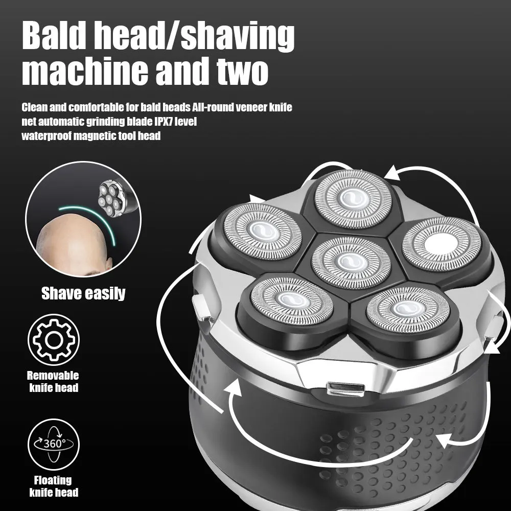 

HIENA Beard Shaver Portable Cordless Hair Beard Trimmer Men's Professional Electric Razor Barber Shop Grooming Shaving Cutters