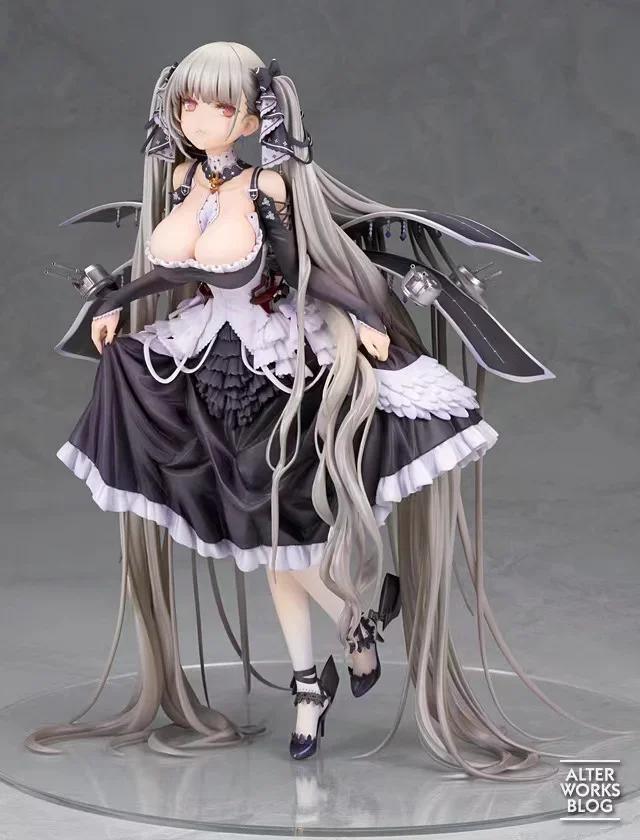 Oryginalna figurka Azur Lane HMS Formidable w skali 1/7, malowana, figurki anime, kolekcjonerski model, zabawki, ozdoby na biurko, dostępna od ręki.