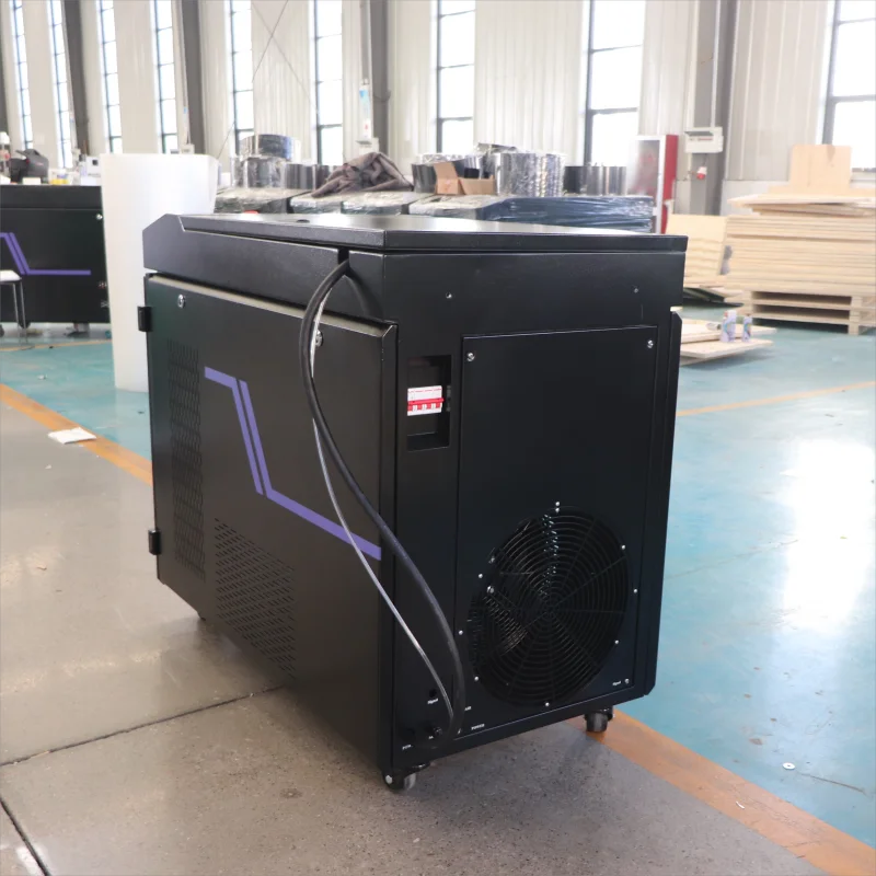 3000w laserowe urządzenie czyszczące 3000W CW ciągła laserowe urządzenie czyszczące usuwanie rdzy obrabiarka do metalu