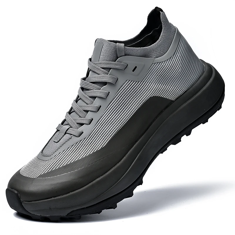 

2025 New Men's Outdoor Climbing Running oes Breathable High Elastic Soft Bot Off-Road Sports Casual oes Running oes