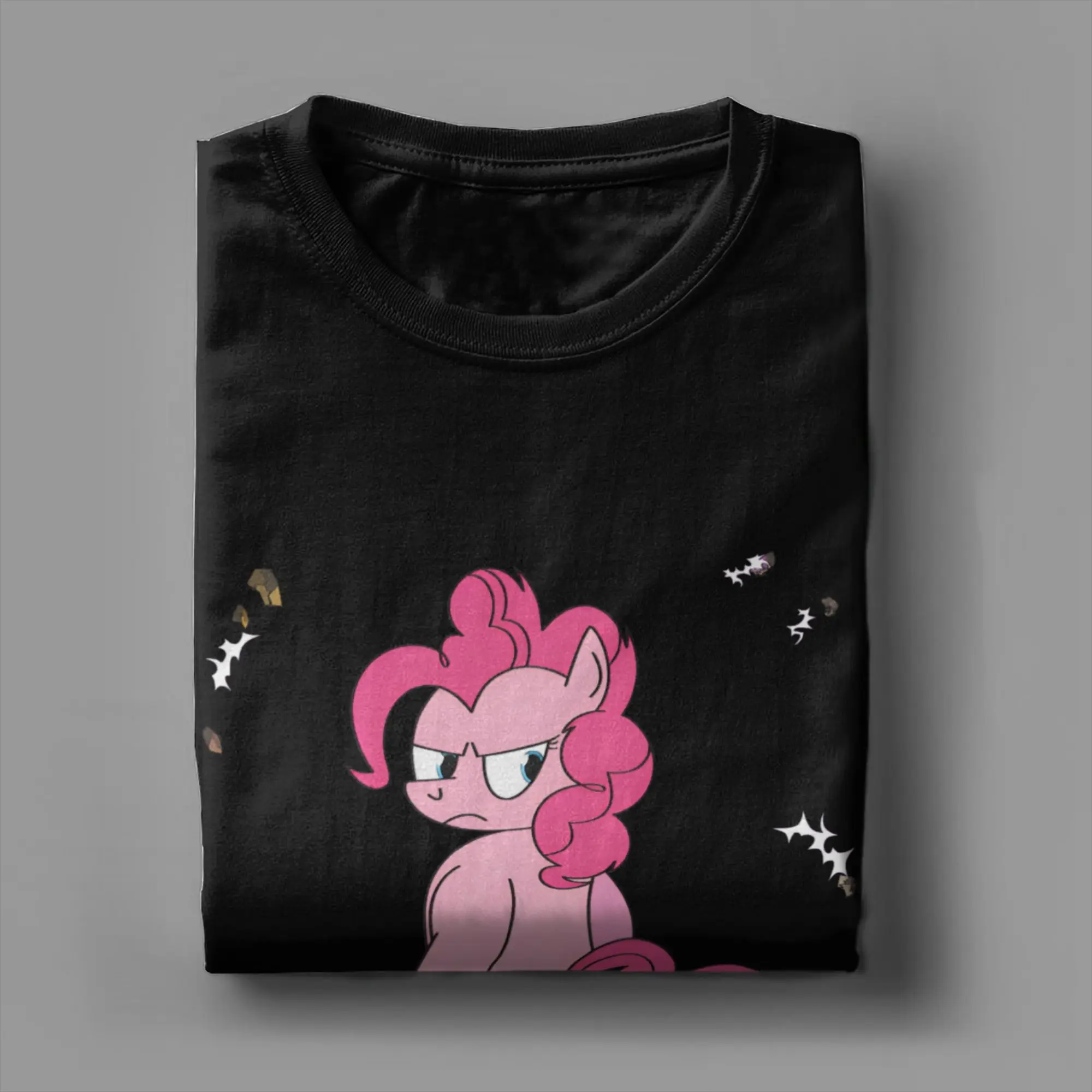 Harajuku T-Shirt Summer Rainbow Dash And Friends Trending T-Shirts  Cotton Tshirt for Men Y2K Retro Hot Sale Short Sleeve Tops view 4