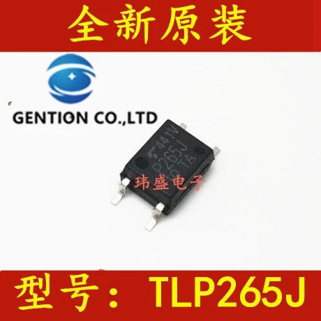 10PCS TLP265J SOP-4 light coupling TLP265J photoelectric coupling isolator P265J in stock 100% new and original