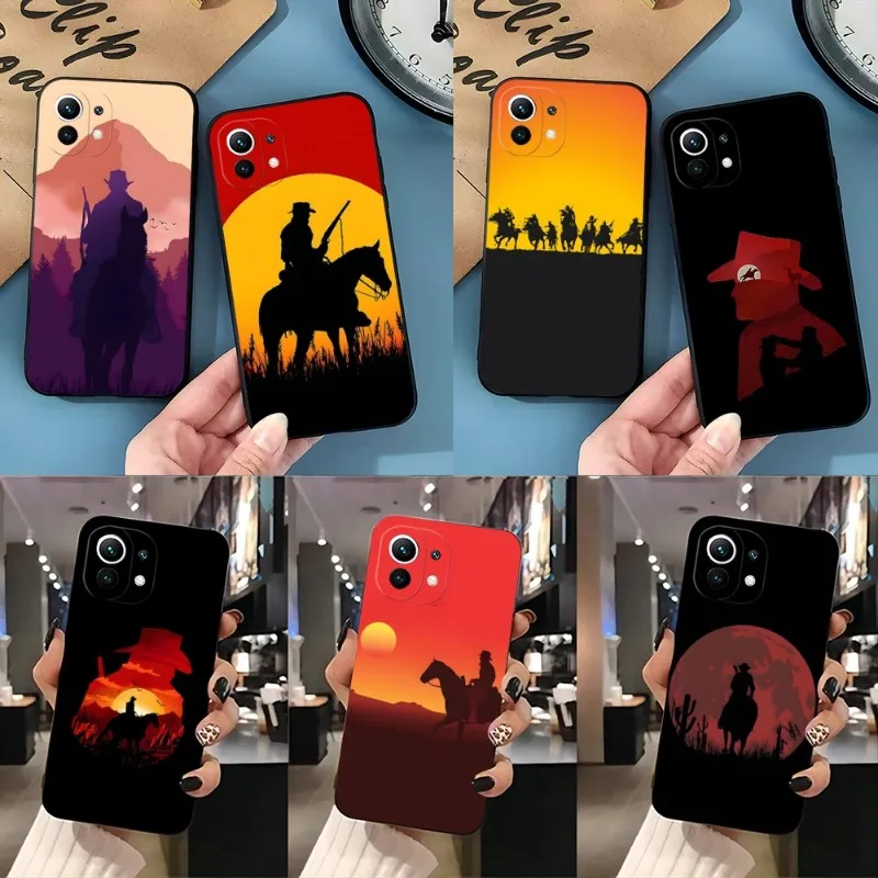 Red Dead Redemption 2 Phone Case For Xiaomi Note 10Pro POCOF3 X3 GT M3 M4Pro Redmi Note 11 10 9 S Pro Plus POCO X3 NFC Funda