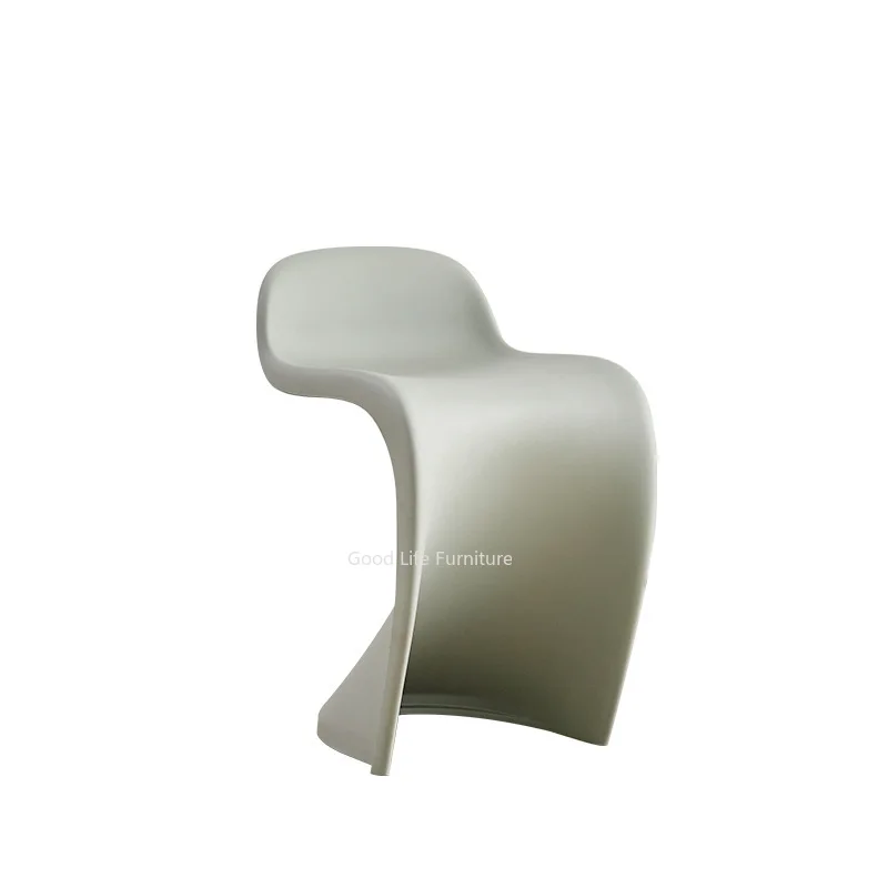 Stacked Thick Plastic Stools Household Modern Simple Pantone Chair Strong and Durable Commercial Table Stool