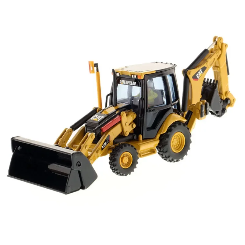 

DM New Carter Engineering Car CAT 432E 1:50 Scale Excavator Loader Model Alloy Simulation Car 85149C Collectible Toy Gift