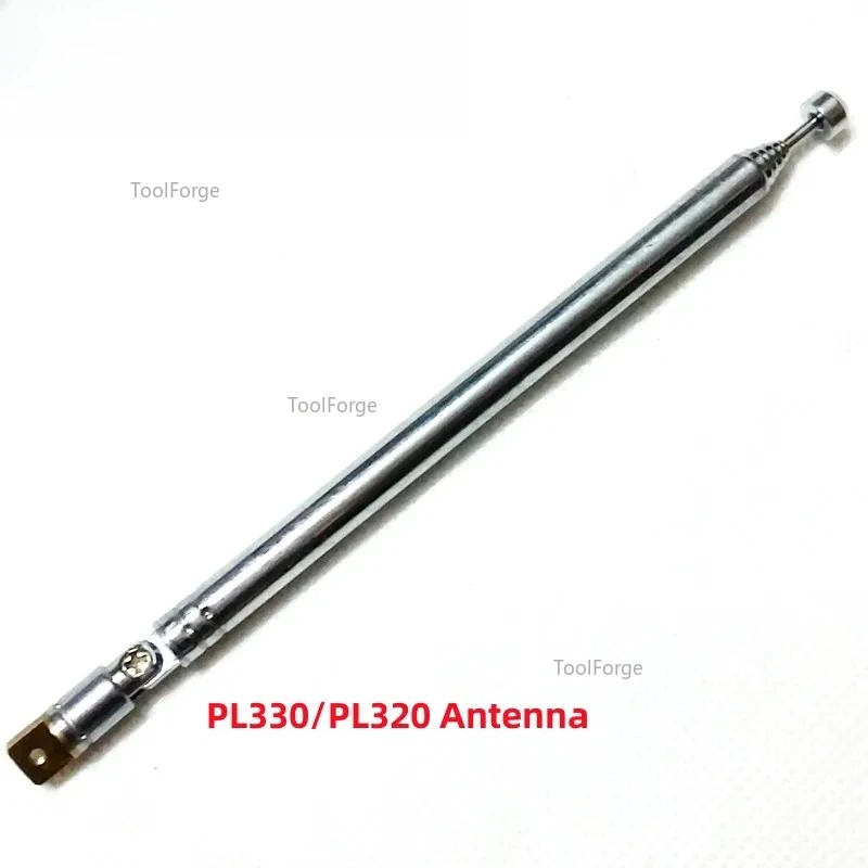 

Радиоантенна PL-330/PL-320, сменная телескопическая антенна, радиоантенна со стальным кнут для радиоантенны PL330/PL320