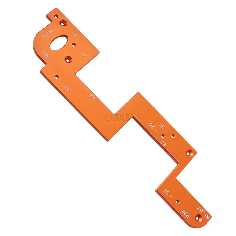 

Деревообрабатывающий паз, инструмент с невидимой ручкой, фрезерный станок, шаблон для прорезывания, высокоточный алюминиевый сплав, анодированный кухонный шкаф