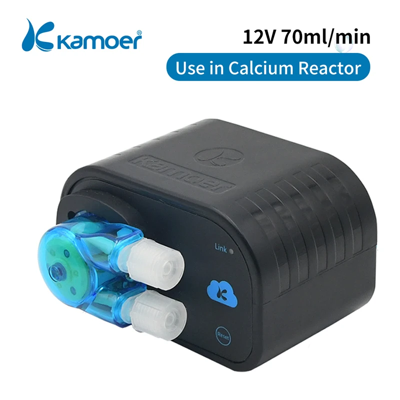 

Kmaoer 70ml/min X1 PRO T Adjustable WiFi 12V Calcium Dosing Pump for Aquarium Supporting iOS and Android Controlling