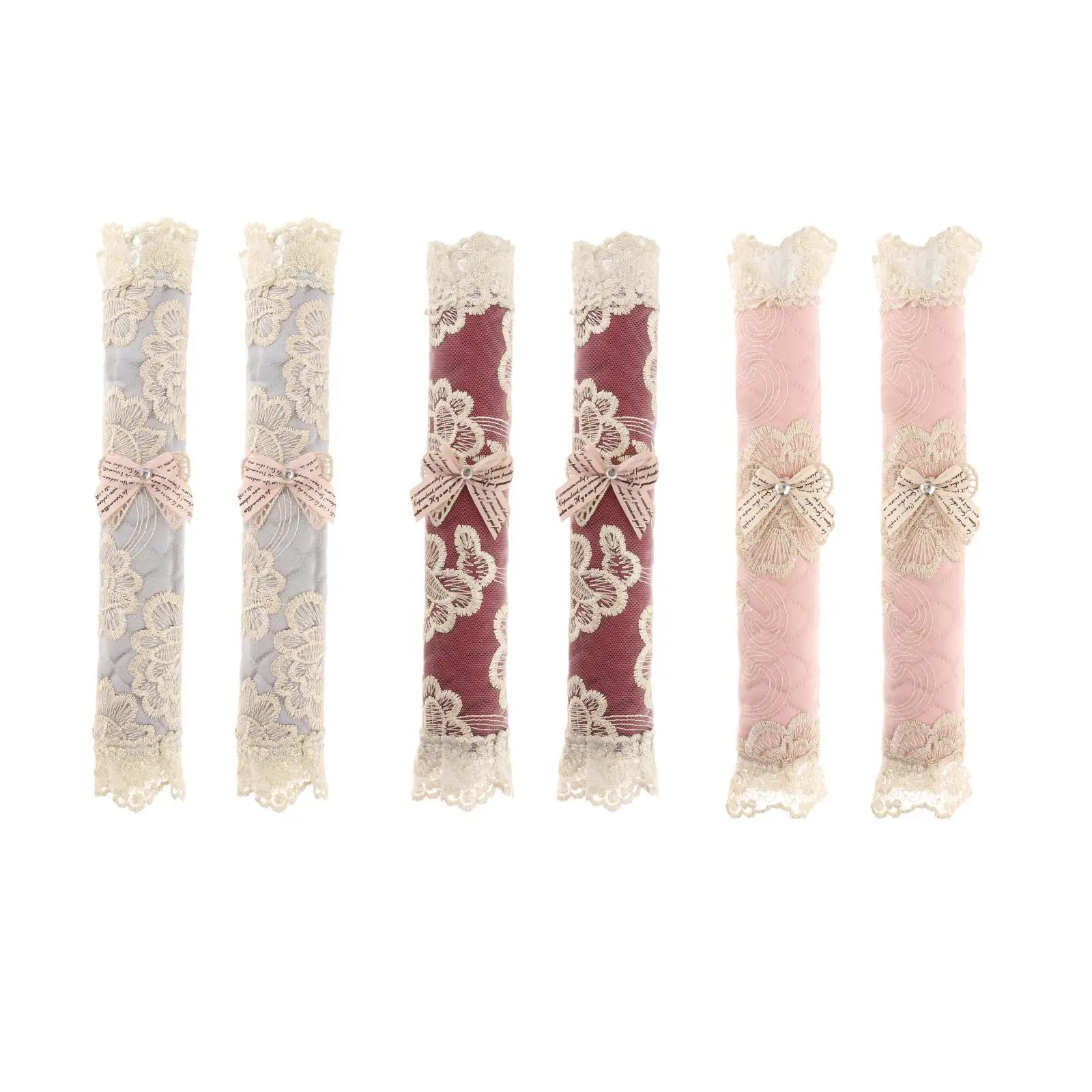 The Refrigerator handle for door Lace Covers Keep The Kitchen Appliance Clean From Stains, Fingerprints