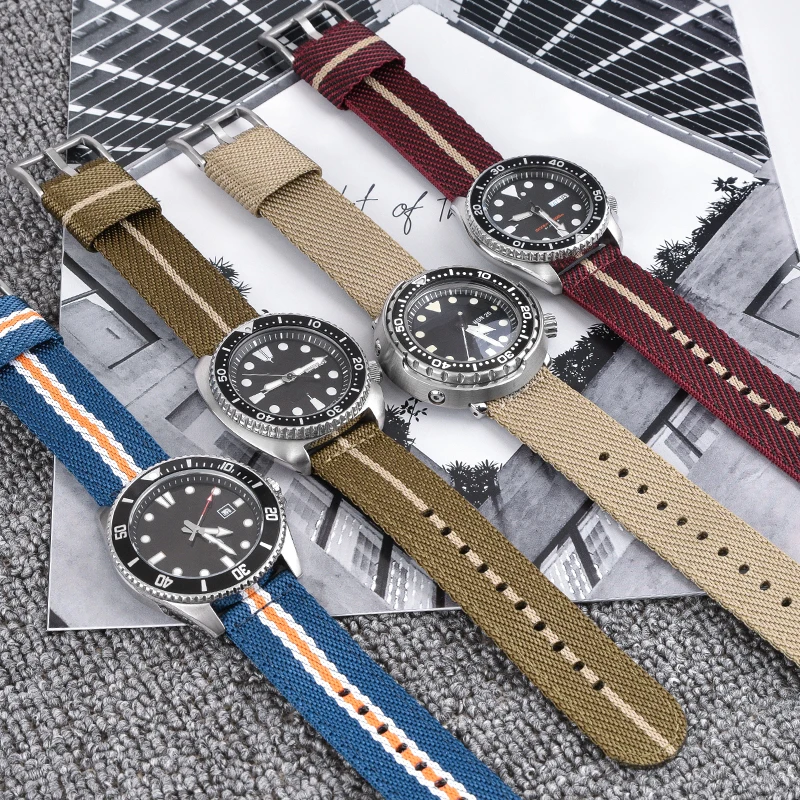 Woven Nylon Strap 18mm 20mm 22 - Nylon Nato Strap review and price