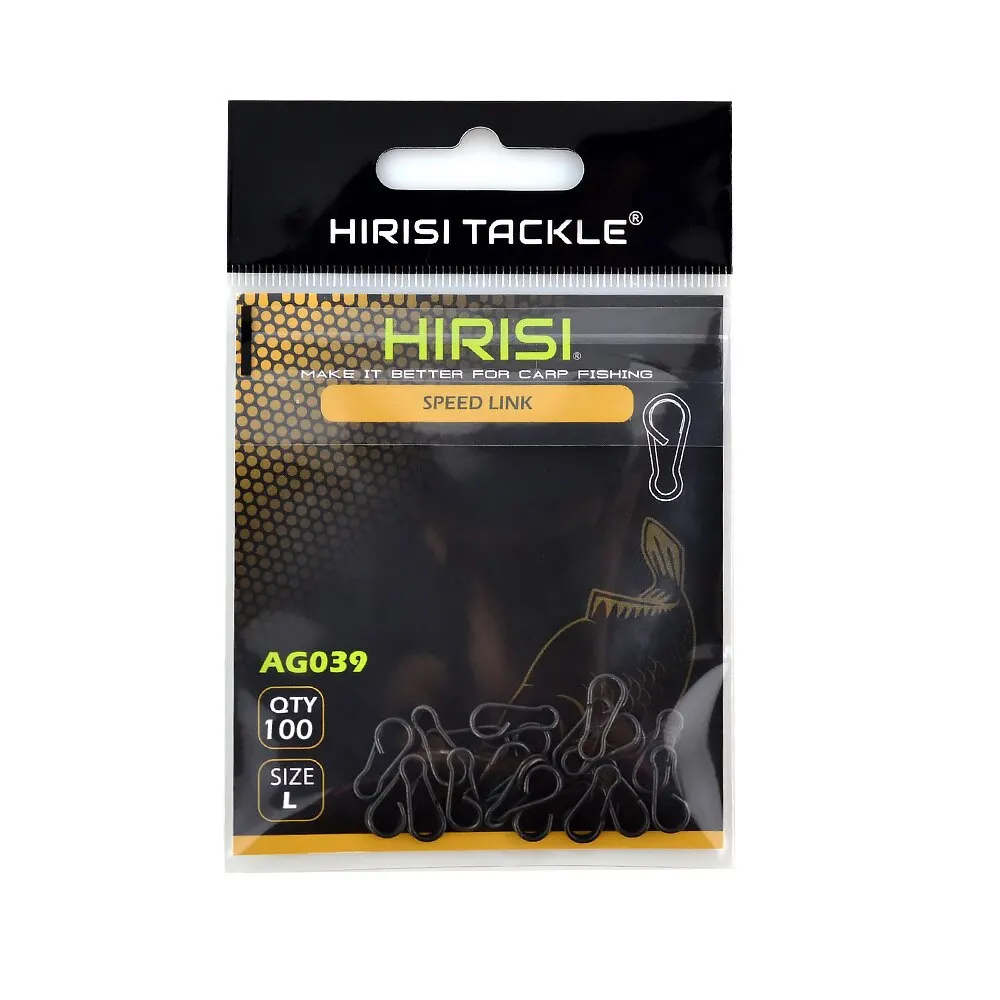 Set clips eslabones giratorios para aparejos de pesca - imagen 4