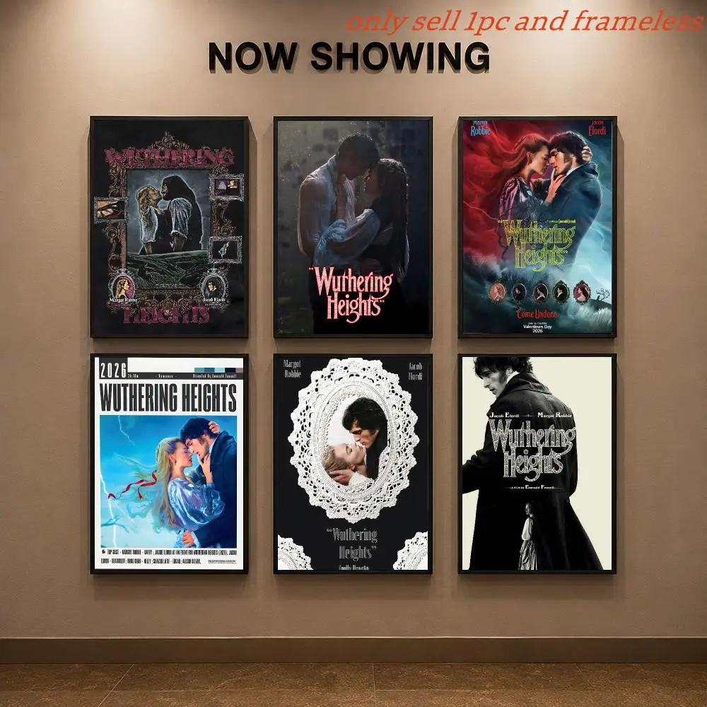 Love film W-Wuthering Heights Poster Painting Prints Wall Art Picture Film Room Home Bar Cafe Decor Mural