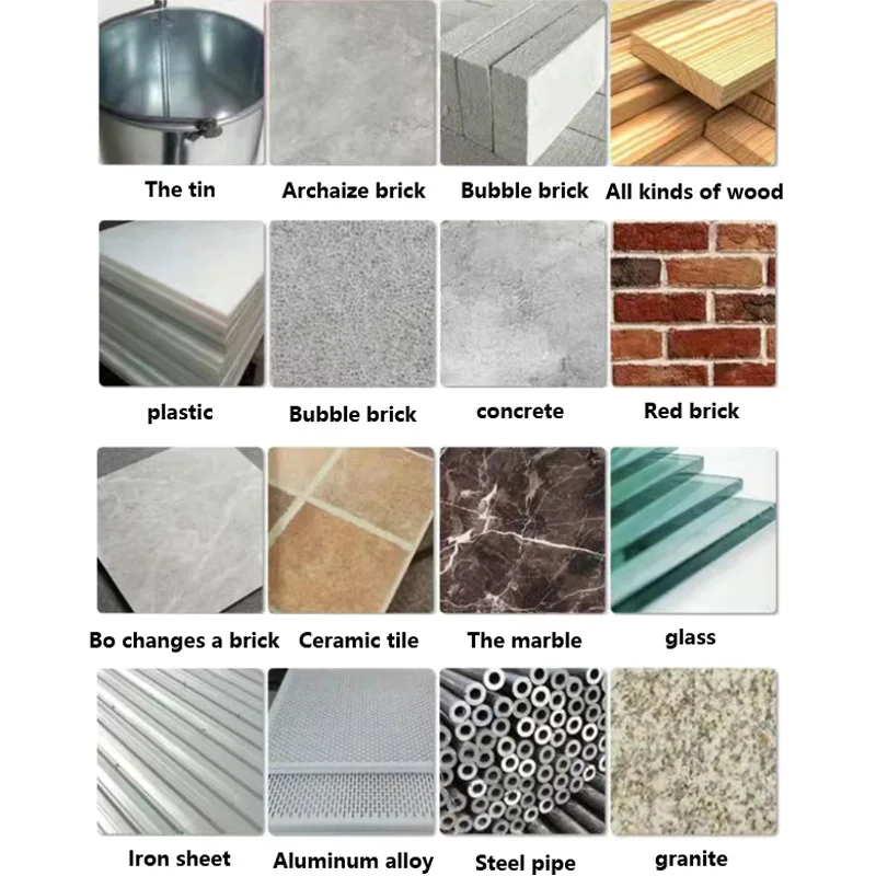 Multifunctional Carbide Drill Bit Set Triangular Handle Drill Bit For Ceramic Tile Glass Wood Concrete Wall Metal Drilling Tools