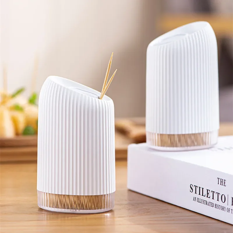 Portable Toothpick Holder Pocket Toothpick Dispenser Bucket Toothpick Storage Box Home Living Room Dining Room Convenient Life