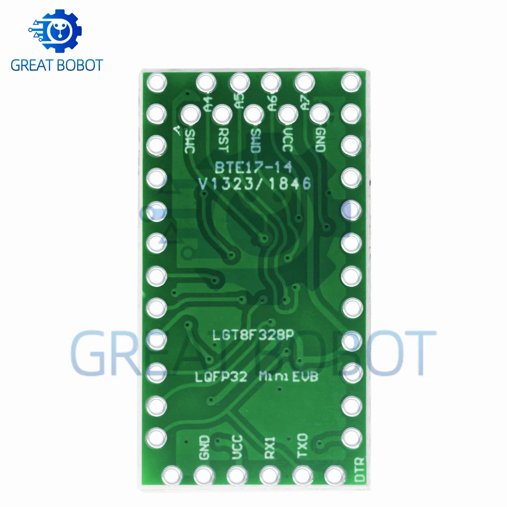 BS Brand LGT8F328P LQFP32 MiniEVB 3.3V/5V Replace Pro Mini ATMEGA328P HT42B534‑1 Driver Compatible for Arduino