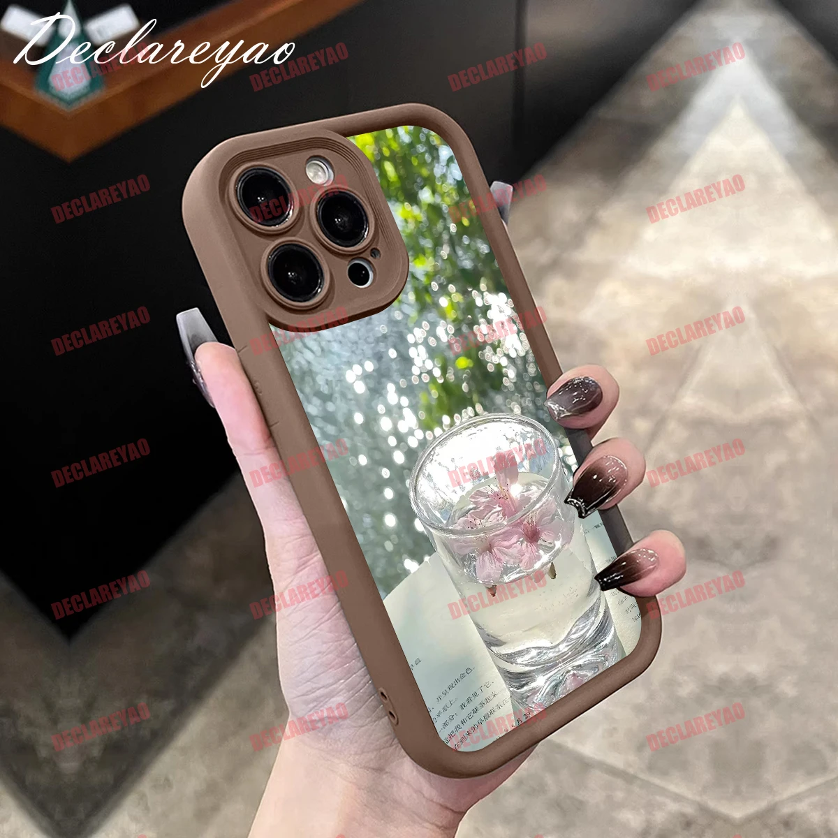 DECLAREYAO لينة ضوء سليم ماتي بولي يوريثان يغطي ل VIVO Y35 Y200E Y93 S1 Y72 Y56 لايت Y55 Y95 Y20S Y81 V27 Y2 غطاء حافظة مقاوم للصدمات