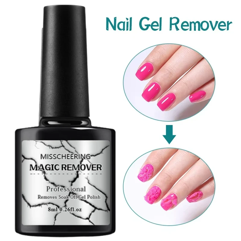 UR SUGAR Magic Fast Nail Gel Remover Function Gel Polish Soak Off UV LED Cleaner Nail sgrassante Gel vernice bottiglia di vetro