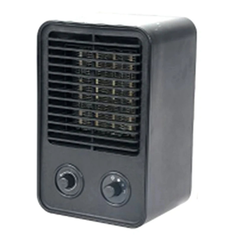 

1500W Mini Electric Heater PTC Ceramic Heating Warm Blower Portable Desktop Fan Heater Noise Reduction EU Plug