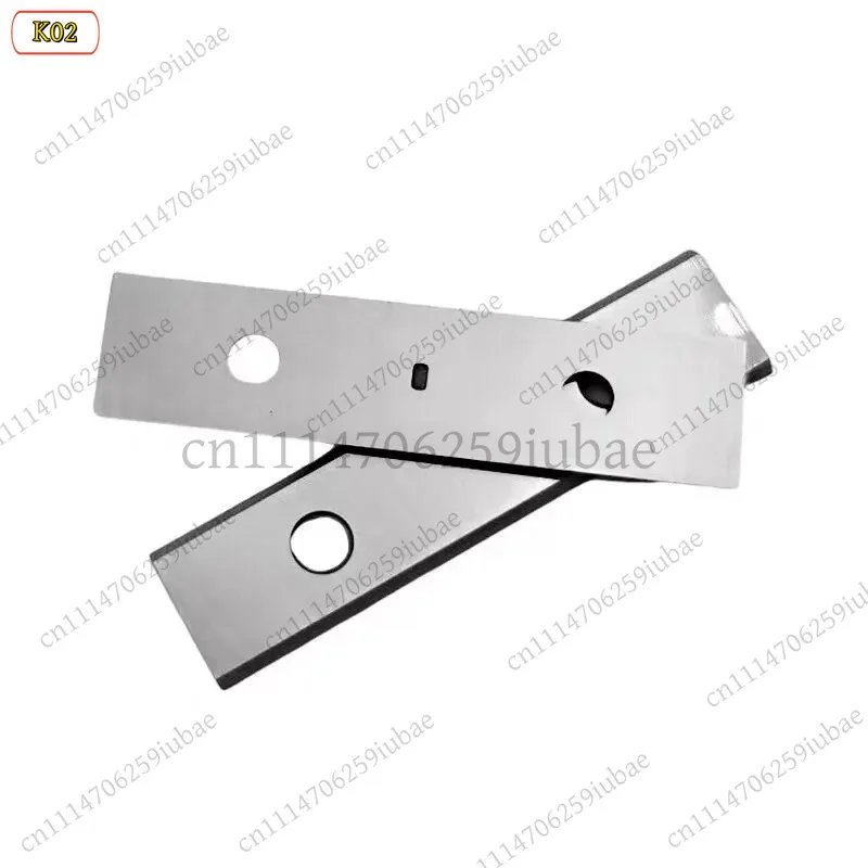 BK 10Pcs 50x12x1.5mm 35° Carbide Inserts Cutter Blades Paint Scraper Double Edged Rectangle, Replacement Parts