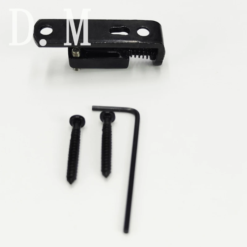 Q39E Adjustable Split Guitar Bridge Enabling String Height Control and Musical Expression Metal Texture