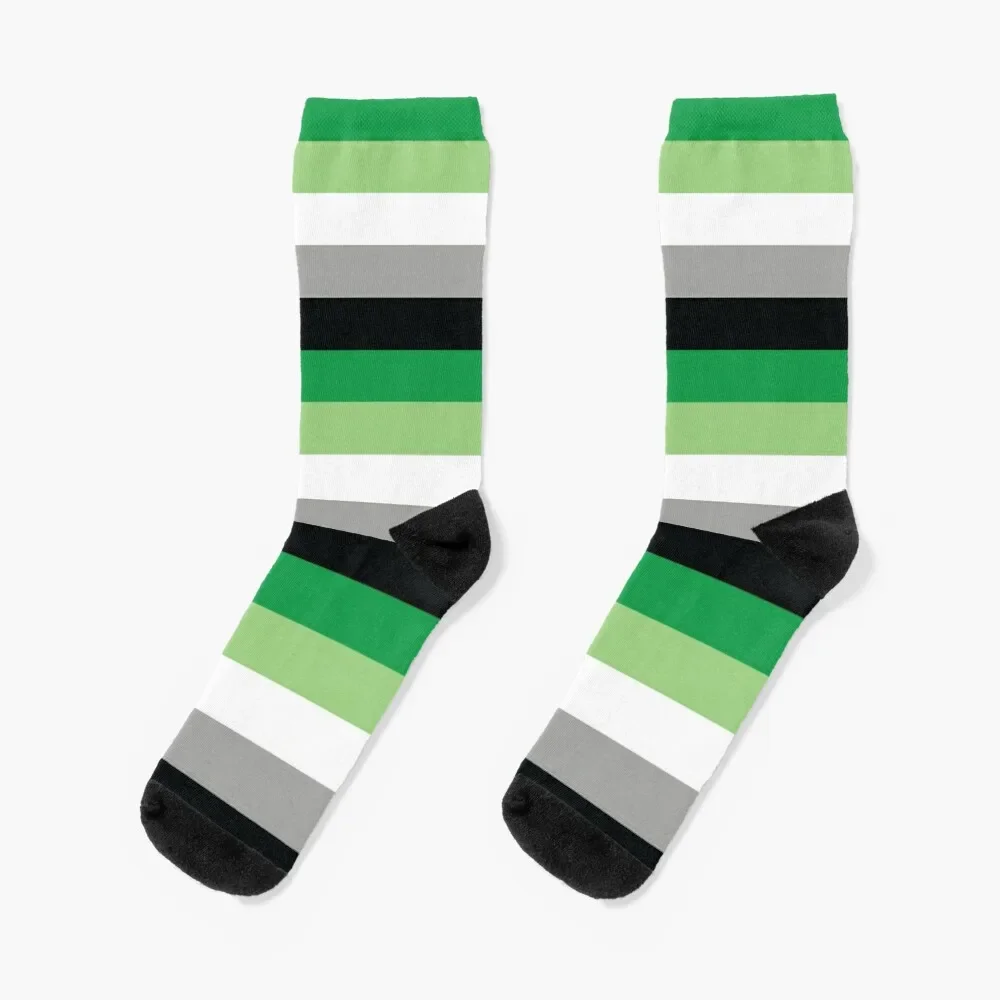 

Aromantic Pride Flag Socks Wholesale Toe sports Socks Women Men's