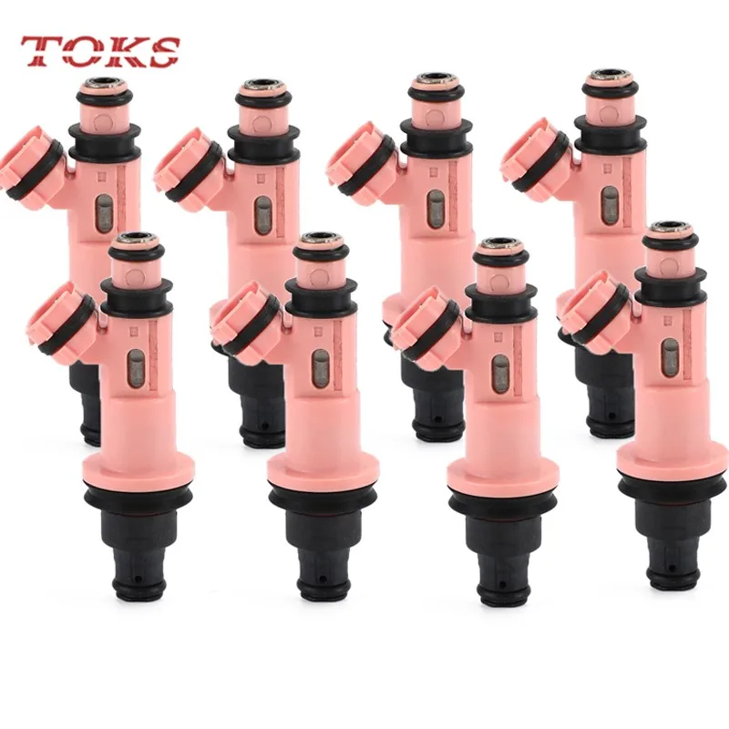 8x fuel injectors 23250-50030 23209-50030 for LEXUS NA SC430 01~05 GS300/400/430 97~05 GS30/35/43/460 LS430 4.3L 3UZ