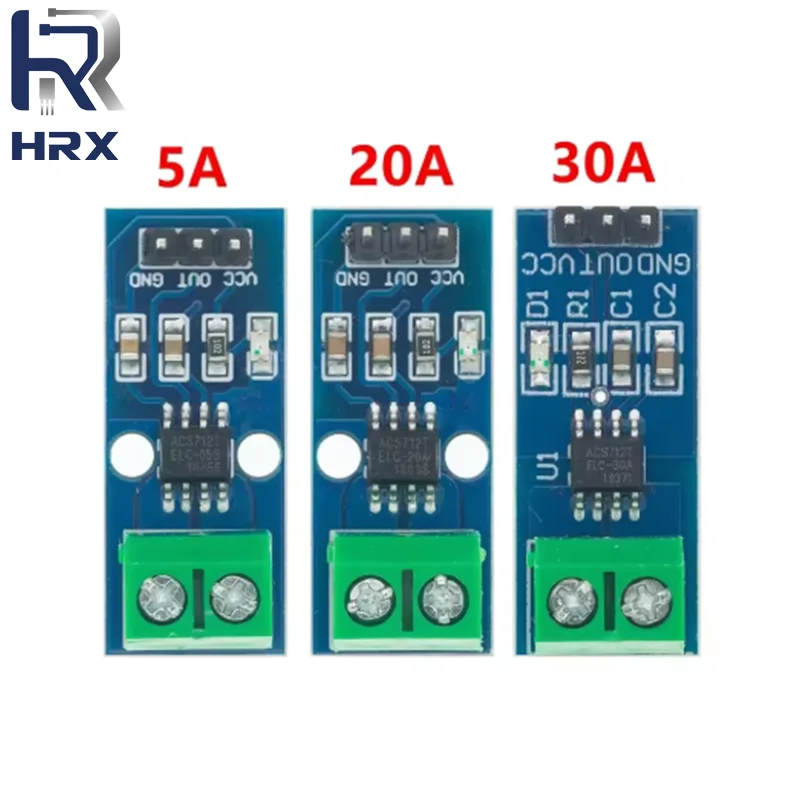 Hall Current Sensor Module ACS712 module 5A 20A 30A Hall Current Sensor Module 5A/20A/30A ACS712
