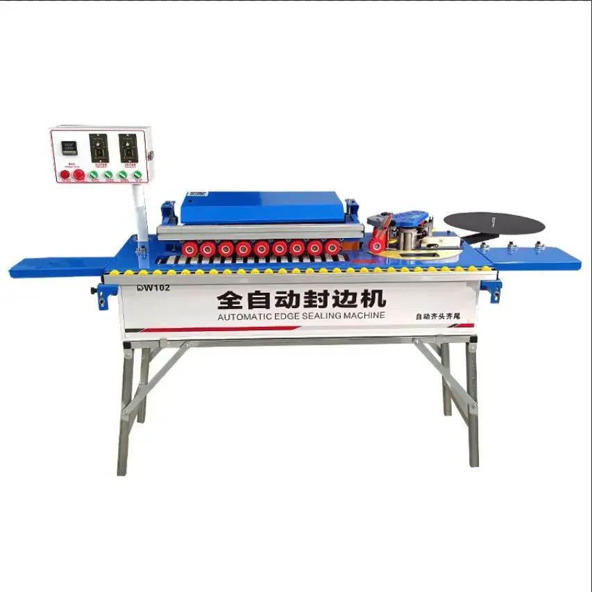 Woodworking small sealing and repairing machine ecological paint-free board automatic polishing