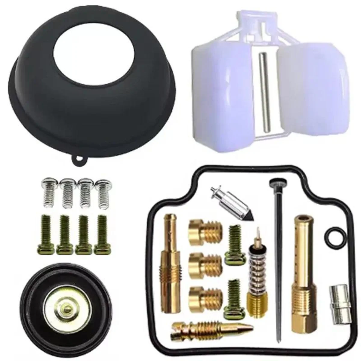 XR650L Carb Plunger Vacuum Piston Diaphragm Kit For XR650 L 1993-2019 Single Cylinder Dirt Bike Fuel Parts