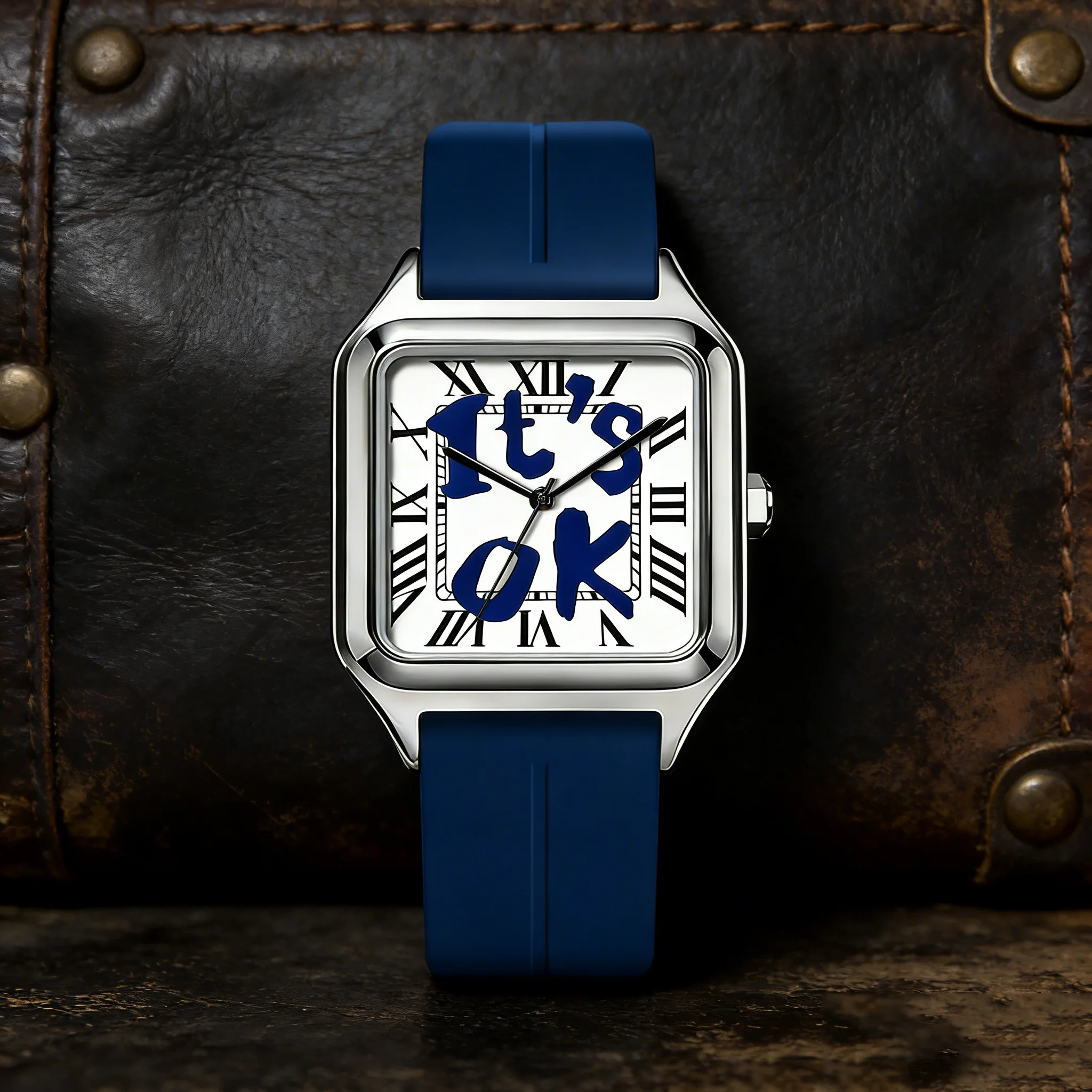 

Стильные легкие роскошные высококачественные унисекс-часы с квадратным циферблатом из нержавеющей стали, водонепроницаемые, кварцевые.