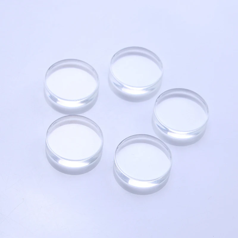 

100pcs 12/14/16/18/20/25mm Clear Round Fat Glass Cabochons Cameo Cover Glass Domed For DIY Photo Pendant Jewelry Making