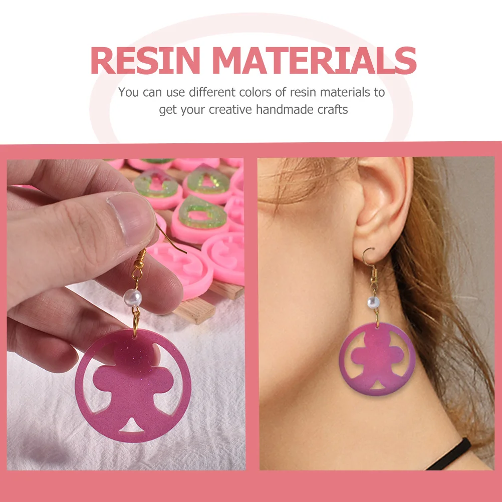 

Operitacx 11pcs Christmas Earring Molds Silicone Resin Jewelry Casting Craft Pendant Making Supplies