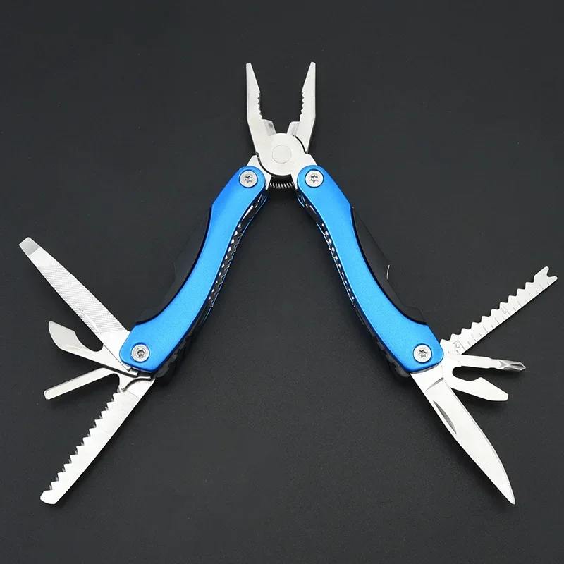 

Stainless Steel Outdoor Combination Pliers, Outdoor Survival Tool, Multi-purpose Portable Folding Knife Pliers