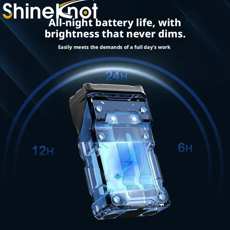 SHINEKNOT Flashlight strong light charging magnetic suction long-range ultra bright small portable multifunctional outdoor light