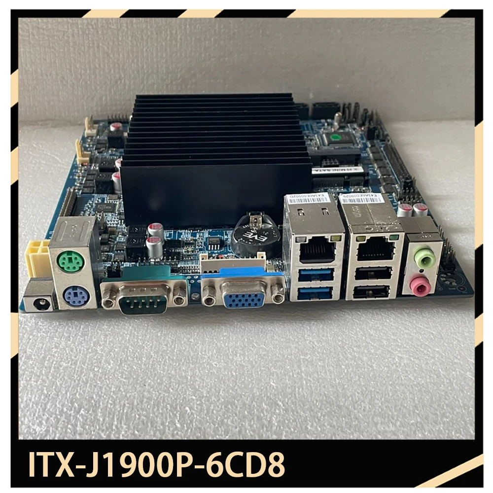 

ITX-J1900P-6CD8 VER:1.1 Материнская плата промышленного управления J1900, двойной сетевой порт 12 В