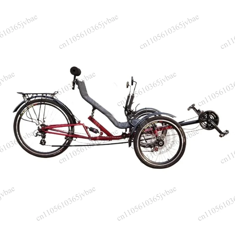 Three-wheeled Stable Structure, Comfortable Riding for Leisure, Strong and Lightweight