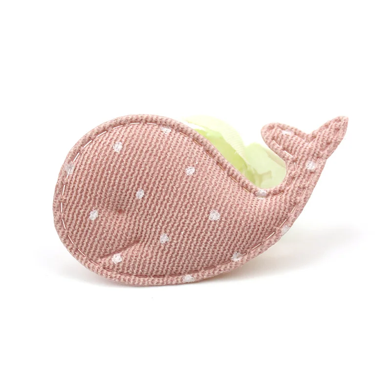 زينة مصنوعة من قماش منقط للأطفال ، زينة مصنوعة يدويًا لدبابيس شعر الأطفال ، أغطية رأس مصنوعة يدويًا ، إكسسوارات سيتان ، بالجملة ، 40 قطعة ، 3*5.5 سنتيمتر