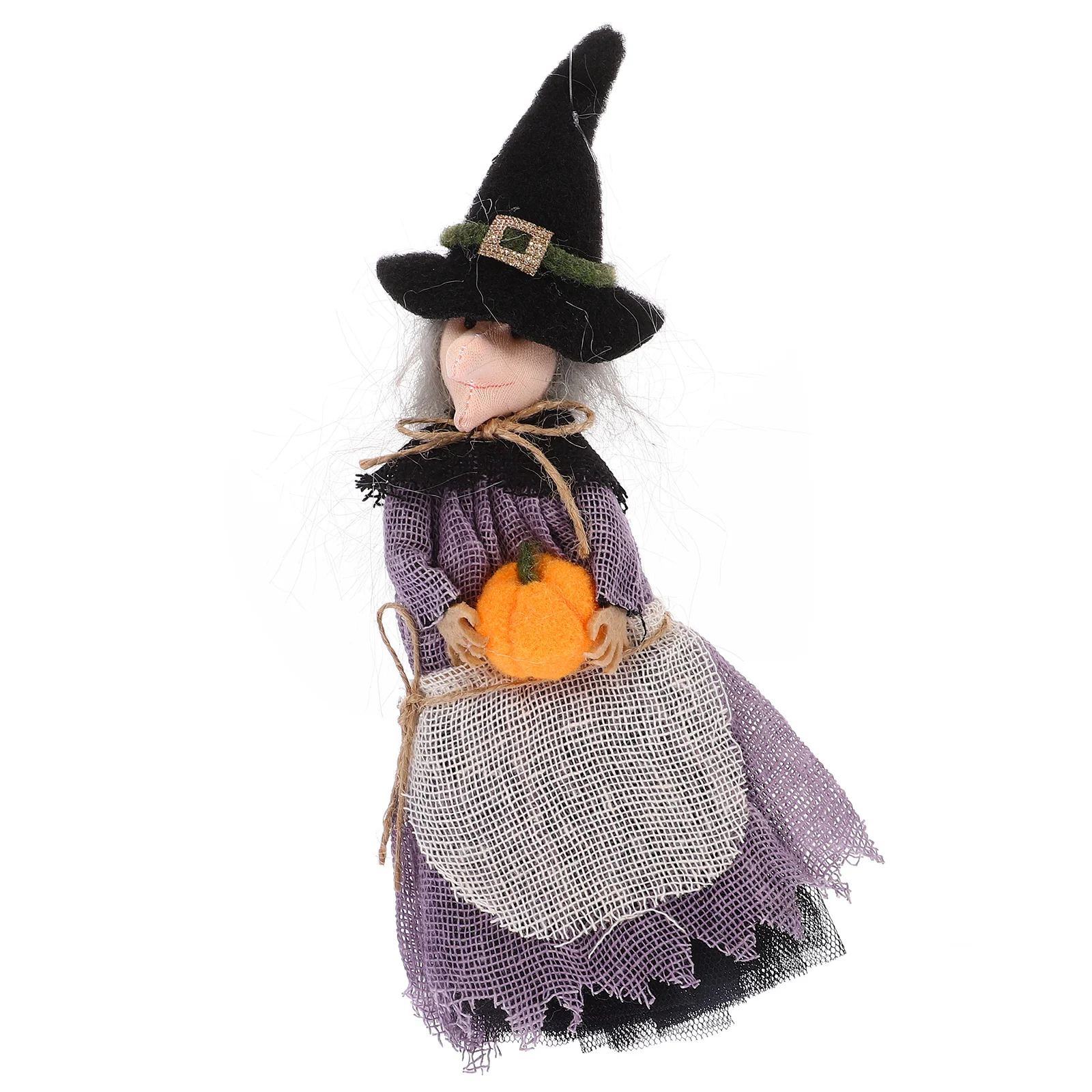 

Hanging Witch Decoration Pumpkin Red Safe Halloween Party Supplies Lightweight Storage Household Decor